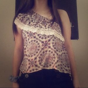 One Shoulder Top- NEVER WORN